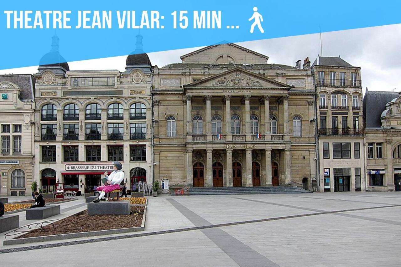 Appartement "Le Terminus " Gare-Cosy-Wifi 6 Personnes Saint-Quentin  Exterior photo