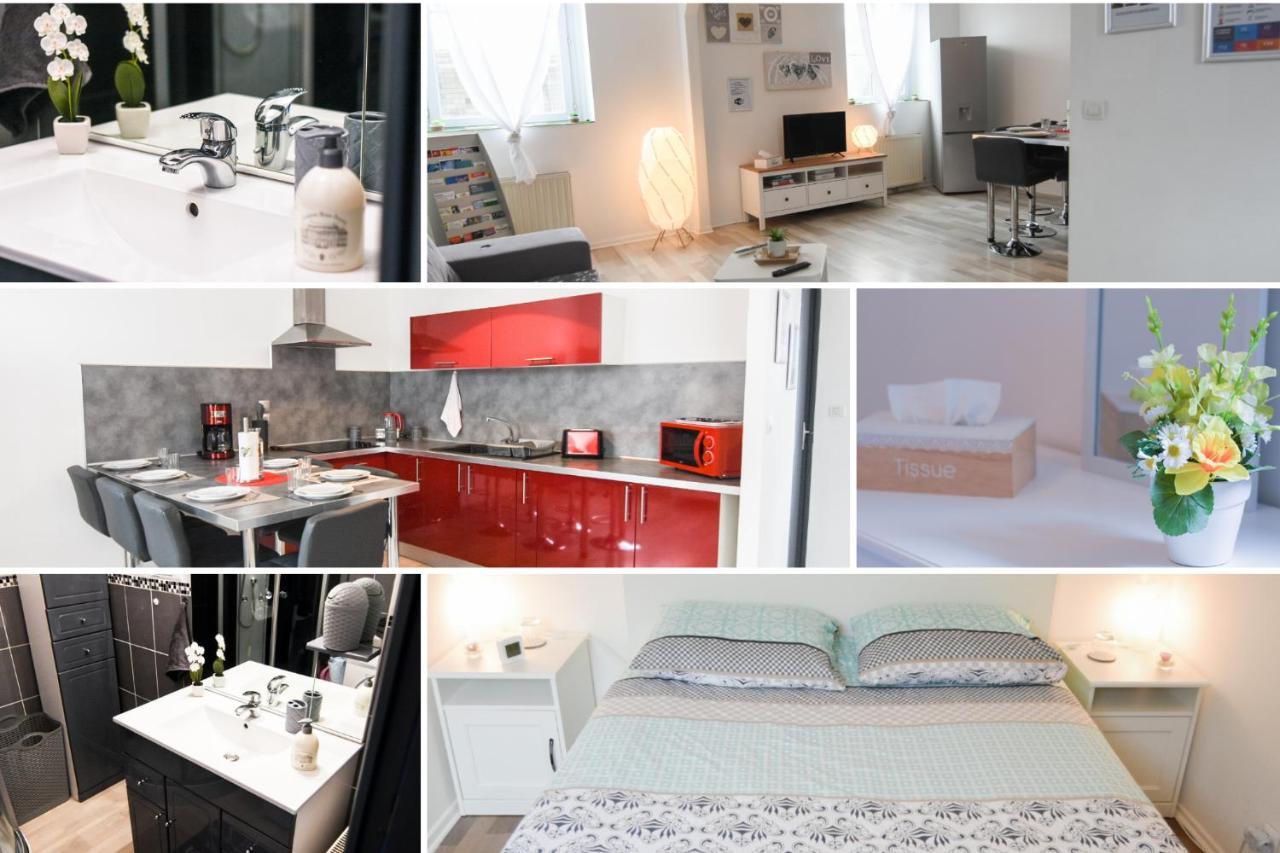 Appartement "Le Terminus " Gare-Cosy-Wifi 6 Personnes Saint-Quentin  Exterior photo